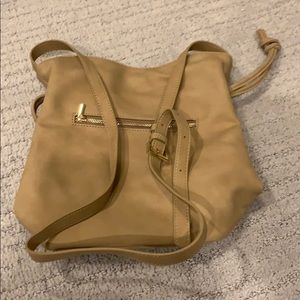 Tan crossbody bag